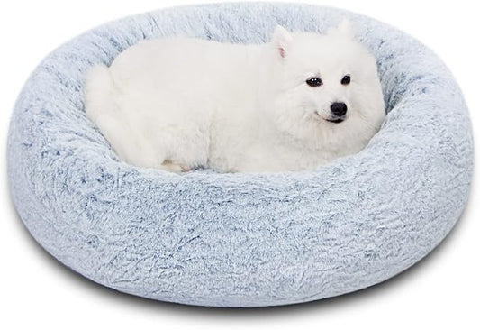 N&V Medium Orthopedic Donut Dog Bed