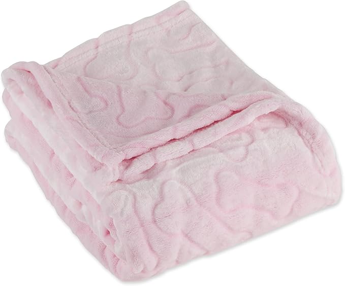 Bone Dry Embossed Bone Print Pet Blanket 36x48"