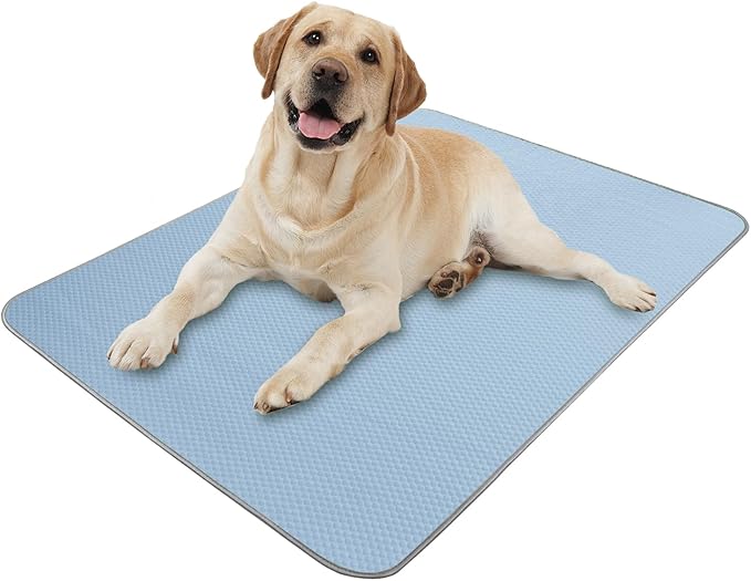 Summer Dog Cooling Mat Washable Ice Silk Self Cool Pad for Small Medium Large Dogs and Cats 40x28in)