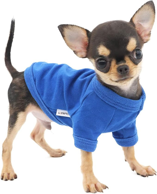 LOPHIPETS 100% Cotton Dog Tee Shirt for Small