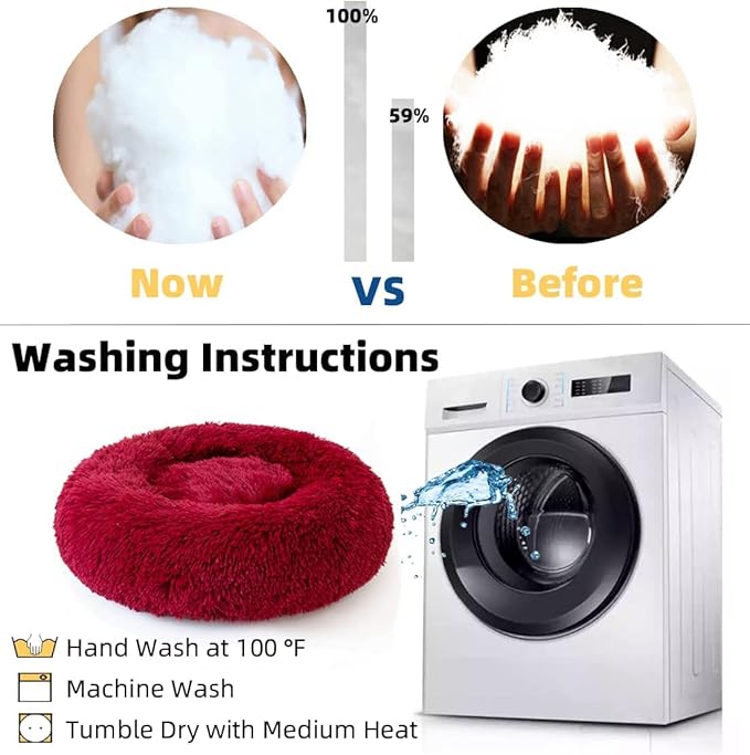 Small Cat Beds for Indoor Cats 16 inches, 5lbs)