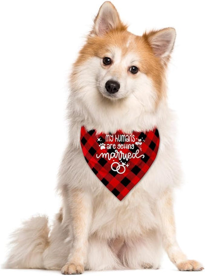 My Humans are Getting Married Dog Bandana (C51)