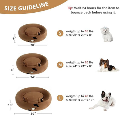 BFPETHOME Medium Dog Bed Washable