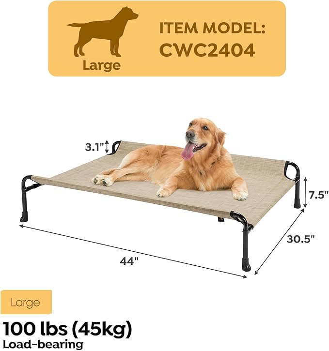 Veehoo Cooling Elevated Dog Bed CWC2404