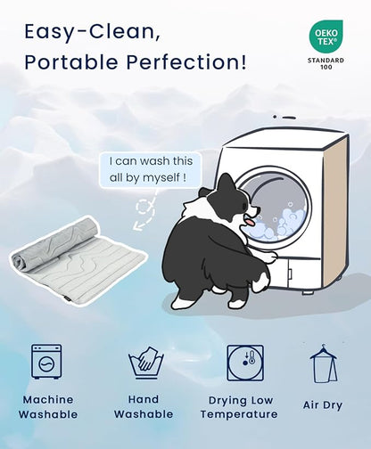 ZonLi Dog Cooling Mat 48" x 28"Medium, Cooling