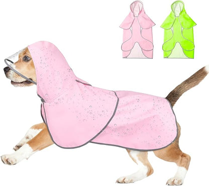 Reflective Dog Raincoat