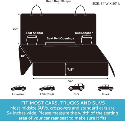 Lassie Dog Seat Covers for Cars Back Seat