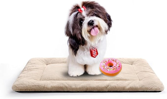 Dog Beds Crate Pad for Small Dogs Fit Metal Dog Crates 24inch