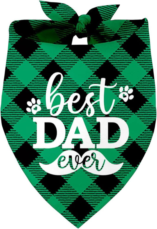 Best Dad Ever Dog Bandana (C11)