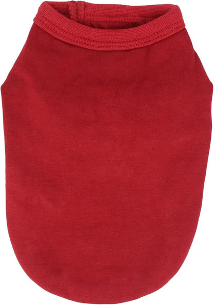 LOPHIPETS 100% Cotton Dog Tee Shirt Vest