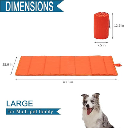 BDEUS 43x25In Large Size Outdoor Dog Bed
