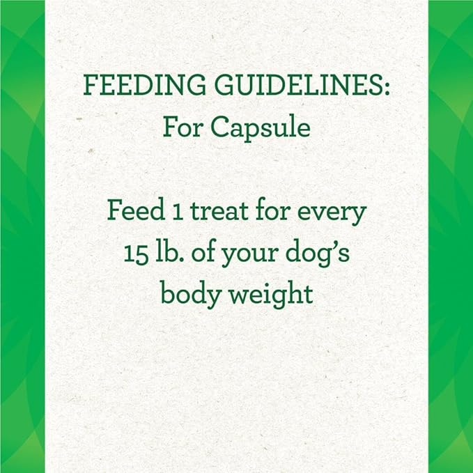 Greenies Pill Pockets for Dogs Capsule Size Natural Soft Dog Treats with Real Peanut Butter, (6) 7.9 oz. Packs (180 Treats)