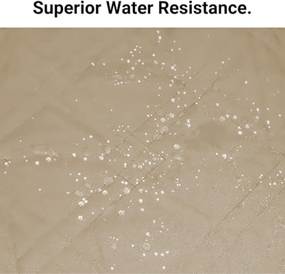 Deluxe Quilted and Padded Dog Pet Car Single Seat Cover with Comfort Fabric and Non-Slip Back Best for Car Truck and SUV 21" Wx72