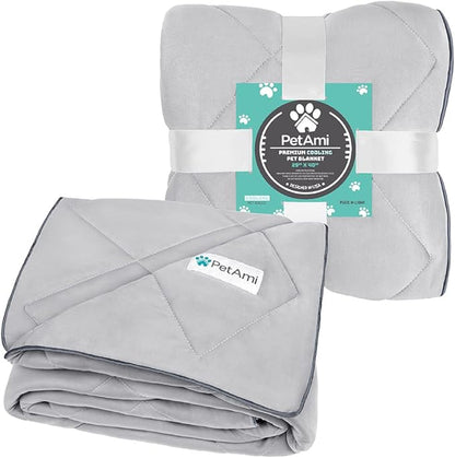 PetAmi Premium Cooling Dog Blanket 29x40, Light