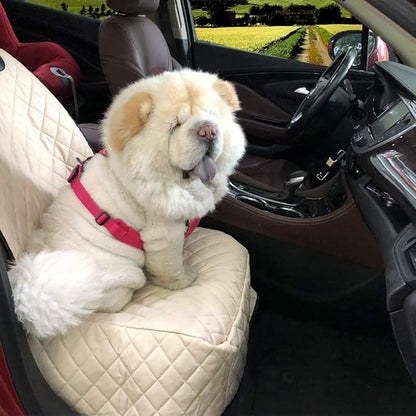 Dog Car Seat Covers 100% Waterproof Car Seat Protector for Pets Front Seat Scratch Proof Non-Slip Durable for Cars