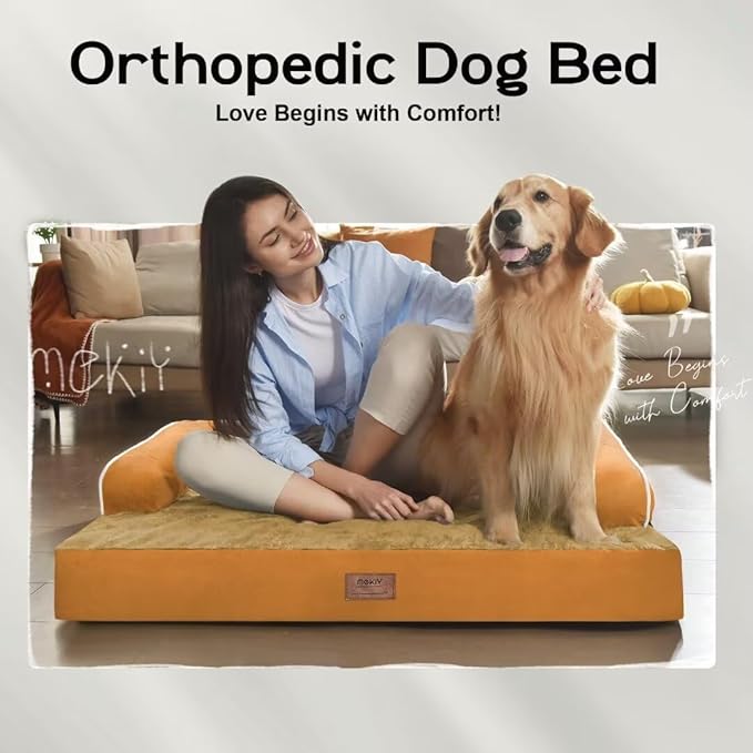 Large Dog Bed Orthopedic Washable