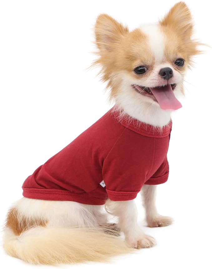 LOPHIPETS 100% Cotton Dog Tee Shirt Vest