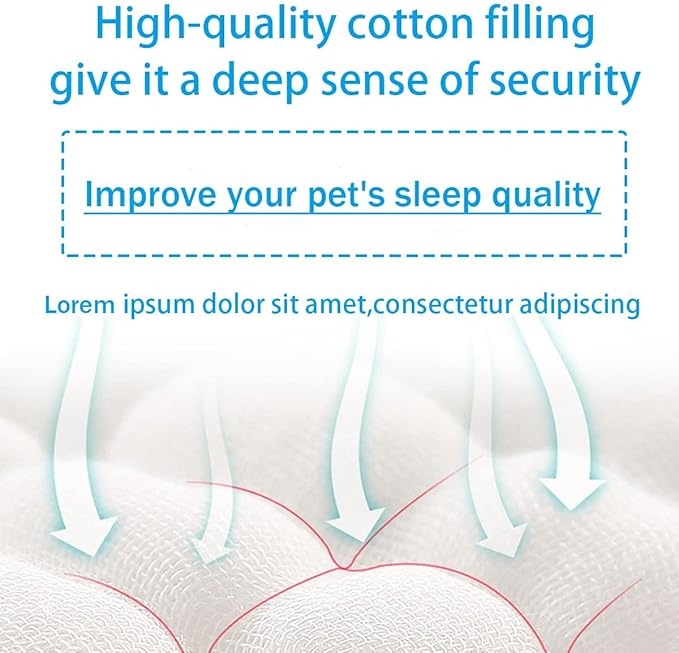 Cat Beds for Indoor Cats 20/24 inches,