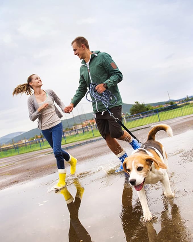 Long Dog Leash with Reflective Threads 15FT 20FT 30FT 50FT