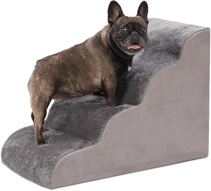 Dog Stairs for Small Dogs 20" H 4-Step Dog