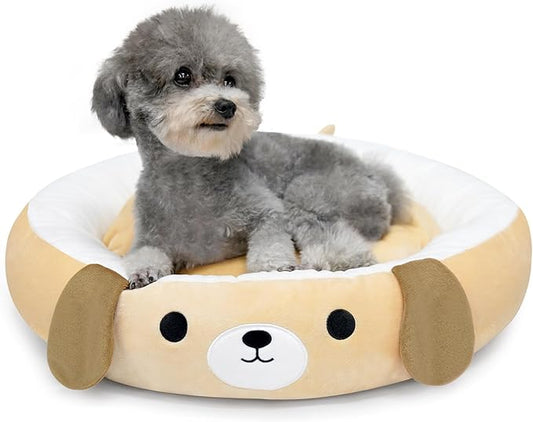Calming Dog Bed & Cat Bed 21inch Cute