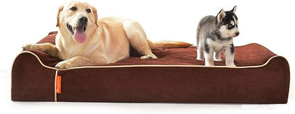 Laifug Orthopedic Memory Foam Extra Large Dog Bed Pillow(50"x36"x10"
