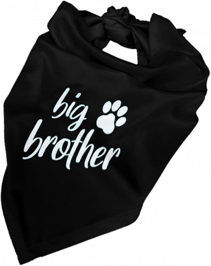 Big Brother Gender Reveal Baby Announcement Dog Bandana