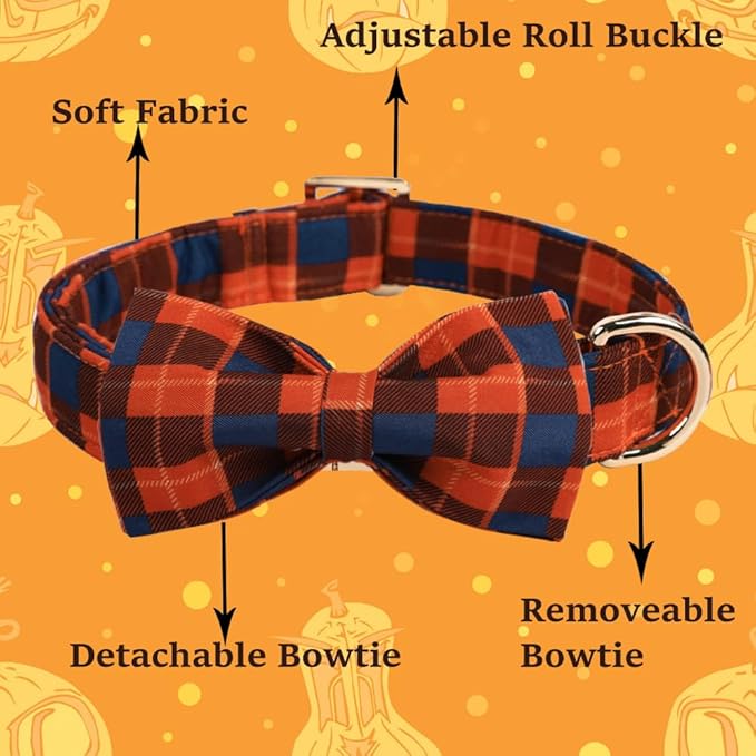 Christmas Day Dog Bandana Red Green Plaid Cotton