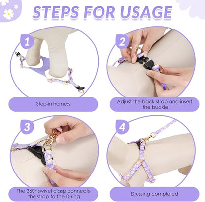 SlowTon No Pull Dog Harness with Leash