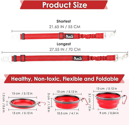 SlowTon Dog Car Seat Belt 1 Pack)