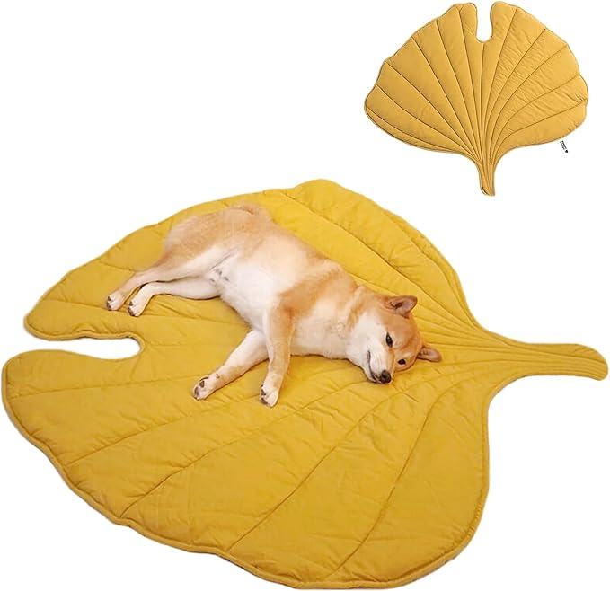 Dog Blanket Mat for Dogs Cats 50×45" Leaf