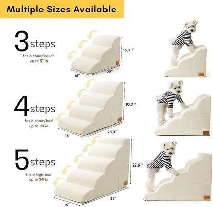Dog Stairs for Small Dogs Step,4 Steps
