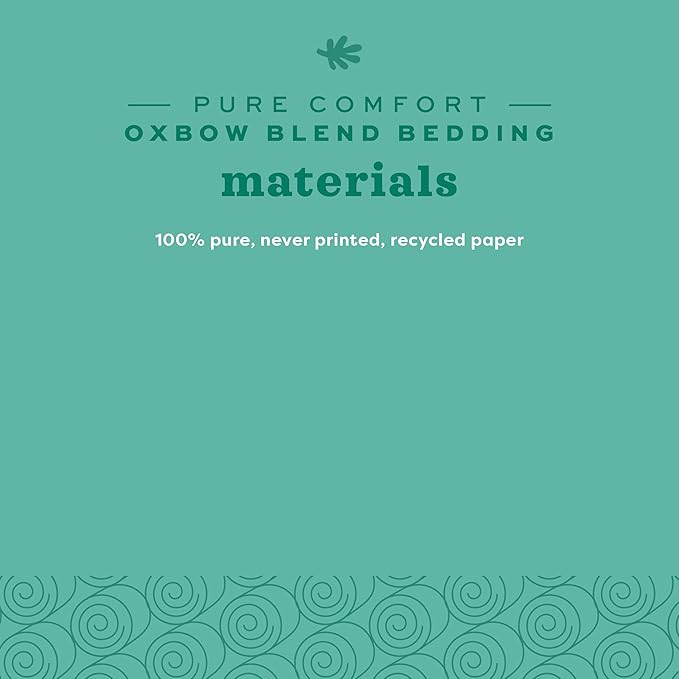 Oxbow Pure Comfort Small Animal Bedding - Odor & Moisture Absorbent, Dust-Free Bedding for Small Animals, Blend, 72 Liter Bag