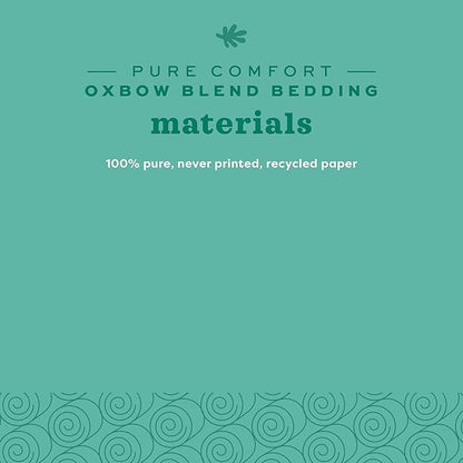 Oxbow Pure Comfort Small Animal Bedding - Odor & Moisture Absorbent, Dust-Free Bedding for Small Animals, Blend, 72 Liter Bag