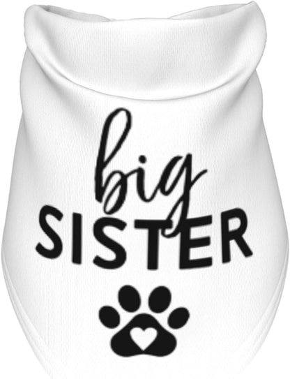 Big Sister Dog Bandana
