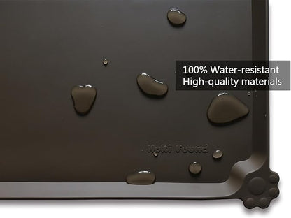 Hoki Found Large Silicone Pet Food Mats Tray