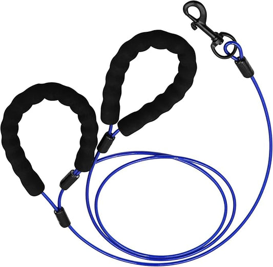 6 Feet Heavy Duty Dog Leash Super Strong Special Stainless Steel Alloy Metal Wire