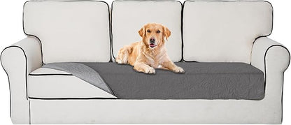 Easy-Going Waterproof Dog Bed Cover Reversible Leak Proof Pet Blanket Replacement Mat for Furniture Washable Couch Cover Sofa Cover for Dogs Cat(30x70 Inch