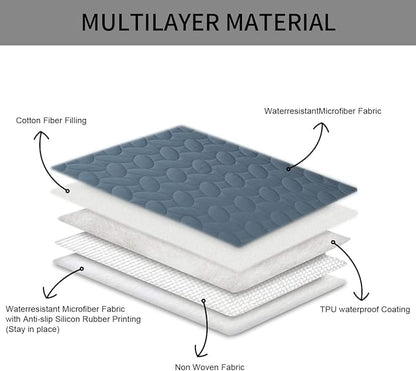 Ameritex Pet Bed Cover Dog Bed Blanket for Sofa and Furniture Waterproof New Pattern Design (30x70 Inch