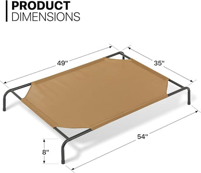 MoNiBloom Elevated Dog Bed for Large Dogs 54 Inches