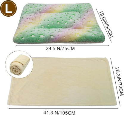 Cat Dog Bed Mat & Blanket