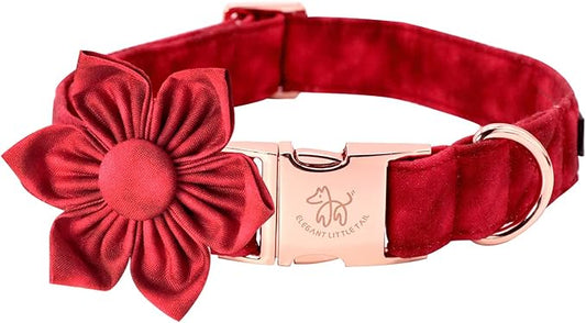 Elegant little tail Christmas Dog Collar