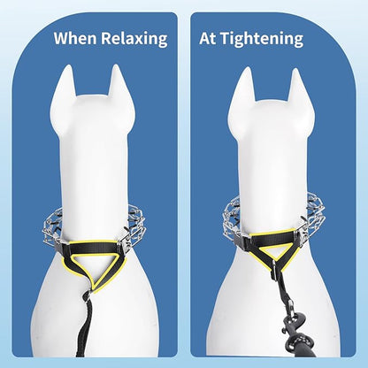 Mayerzon Martingale No Pull Collar for Large Medium Small Dogs Pitbull German Shepherd Doberman That Pull