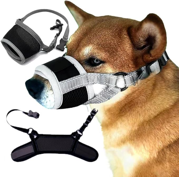 Dog Muzzle L(Circumference:5.9''-8.7''in))
