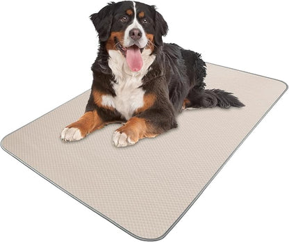 Summer Dog Cooling Mat Washable Ice Silk Self Cool Pad for Small Medium Large Dogs and Cats 59x40in)