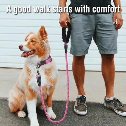 COOYOO Dog Leash 5/6 FT with Comfortable Padded