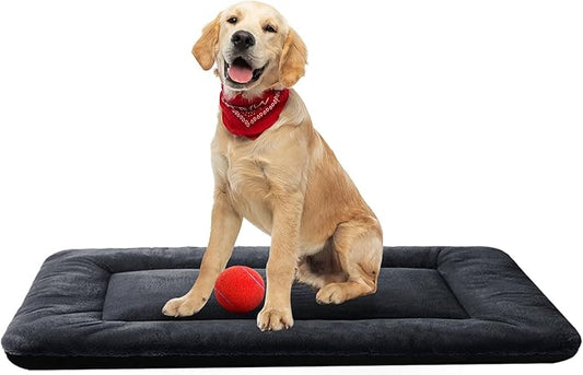Dog Beds Crate Pad for Dogs Fit Metal Dog Crates (36inch, Dark