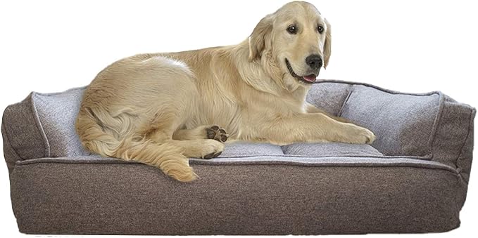 Arlee 59-40260DRZ Memory Foam Memory Foam Sofa Style Pet Bed 41.0" L 33.0" W 12.0" Th