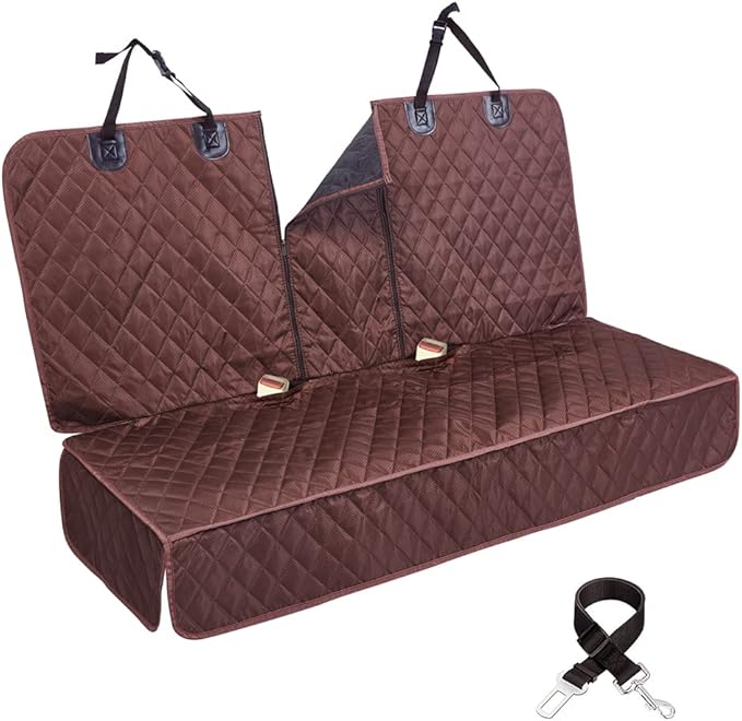 Dog Car Seat Cover for Back Seat Cover for Kids