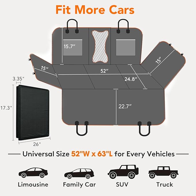 Back Seat Extender for Dogs